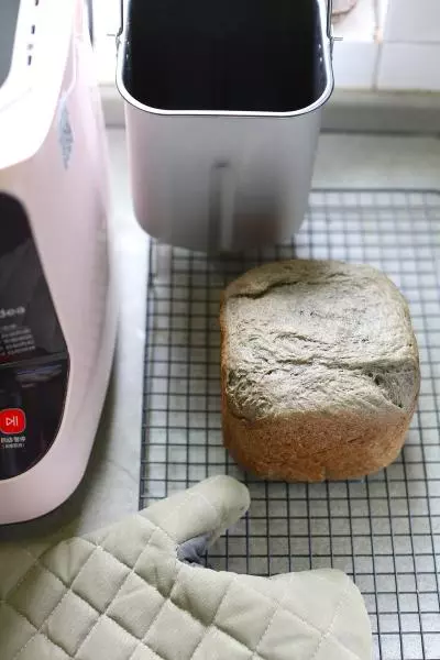 黑芝麻面包——Midea/美的 MM-TSC2011面包机试用报告