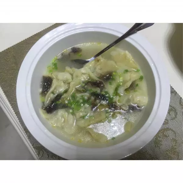 豆腐馄饨（豆腐、虾皮、香葱）