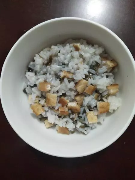 紫菜豆腐汤饭
