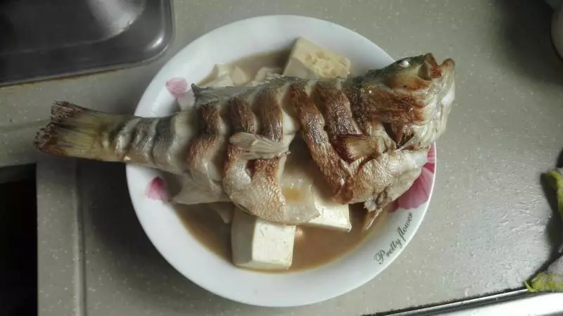 鲈鱼烧豆腐