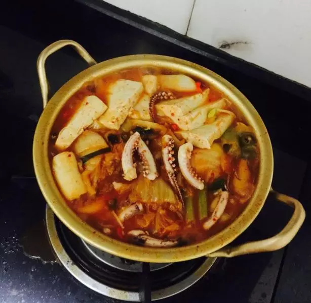 韩式泡菜粉丝汤