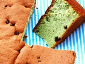 蓝藻海绵蛋糕