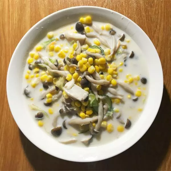 菌菇玉米浓汤
