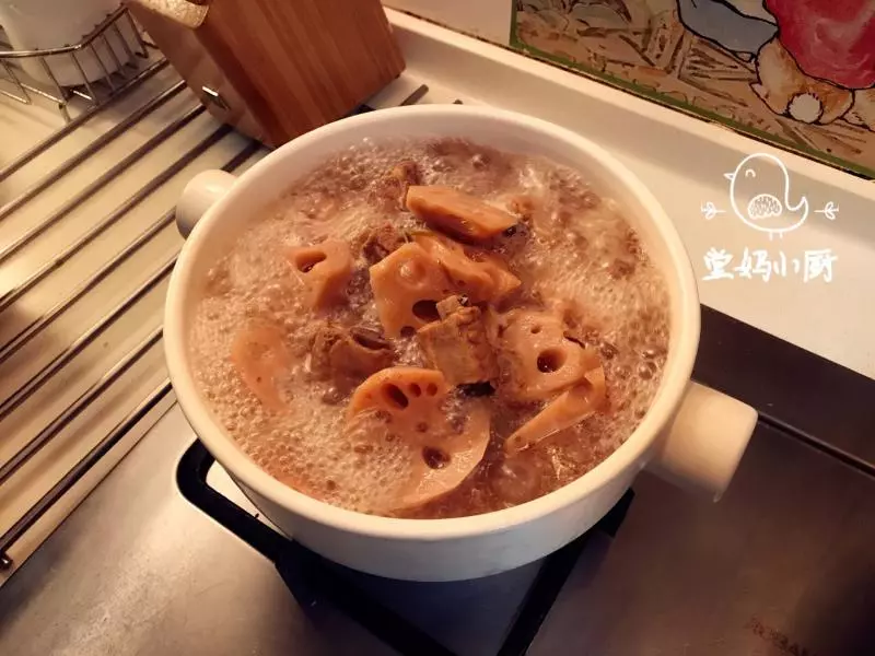粉藕排骨汤