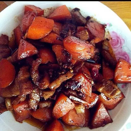 胡蘿蔔紅燒肉(無水版)