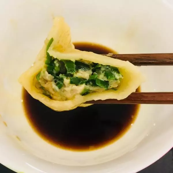 韭菜猪肉虾仁饺子