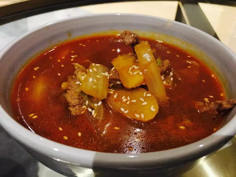 韓式辣牛肉蘿蔔湯