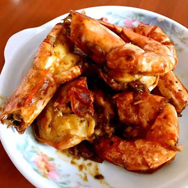 黑椒大虾