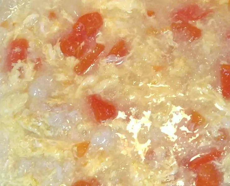 西红柿糯米疙瘩汤