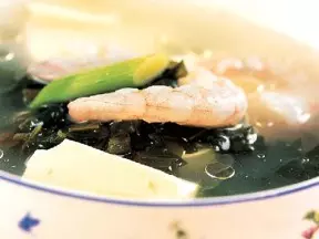 虾仁雪菜汤