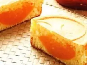 蜜桃奶油车轮饼