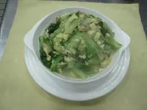 小白菜燉蛤蜊肉