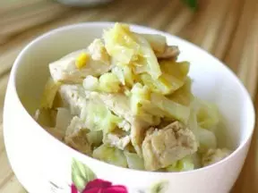 白菜冻豆腐
