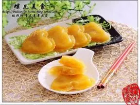 苹果肉桂橙汁水晶饺