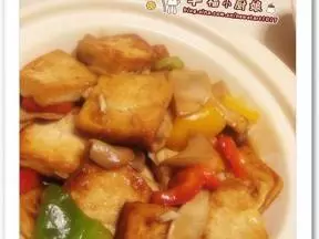 豆腐另一种吃饭~~ 【蒜香蚝味豆腐煲】