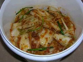 韩国切片泡菜